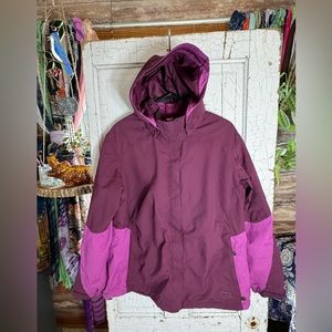 Womens REI Hooded Ski Jacket - XL